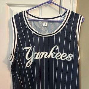 NY Yankees 99 Aaron Judge basketball style jersey XL